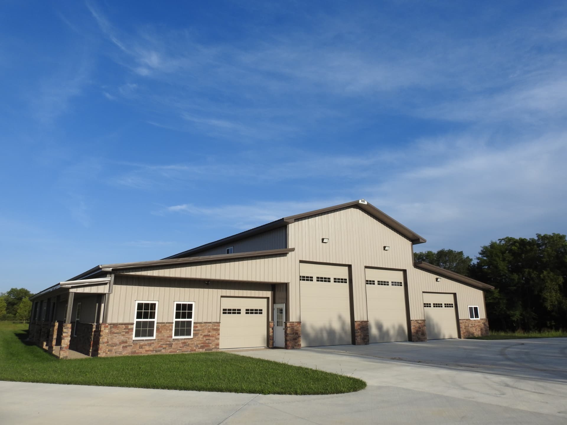 Randy Meyer Racing shop building in Spring Hill, Kansas