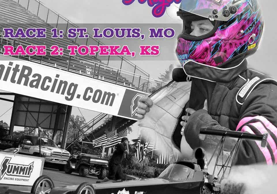 Top Alcohol Dragster Rookie Megan Meyer Making A/Fuel Debut at St. Louis Regional