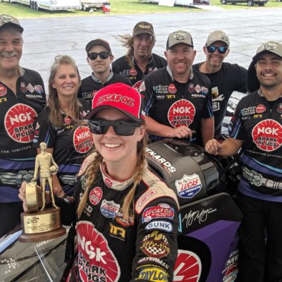 Meyer Returns to Winner’s Circle at Home Track for 3rd Year in a Row
