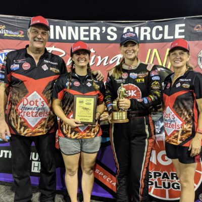 Megan Meyer Locks In Third Straight Lucas Oil Regional Championship After Winning Rescheduled Tulsa Race