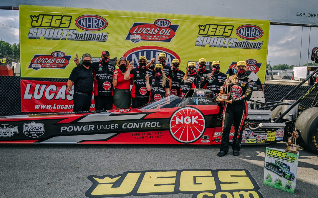 Megan Wins Columbus, Hopes for Repeat This Weekend in Topeka