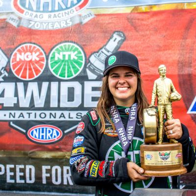 Rachel Meyer Takes Home the Win in Charlotte at NGK NTK 4-Wide Nationals