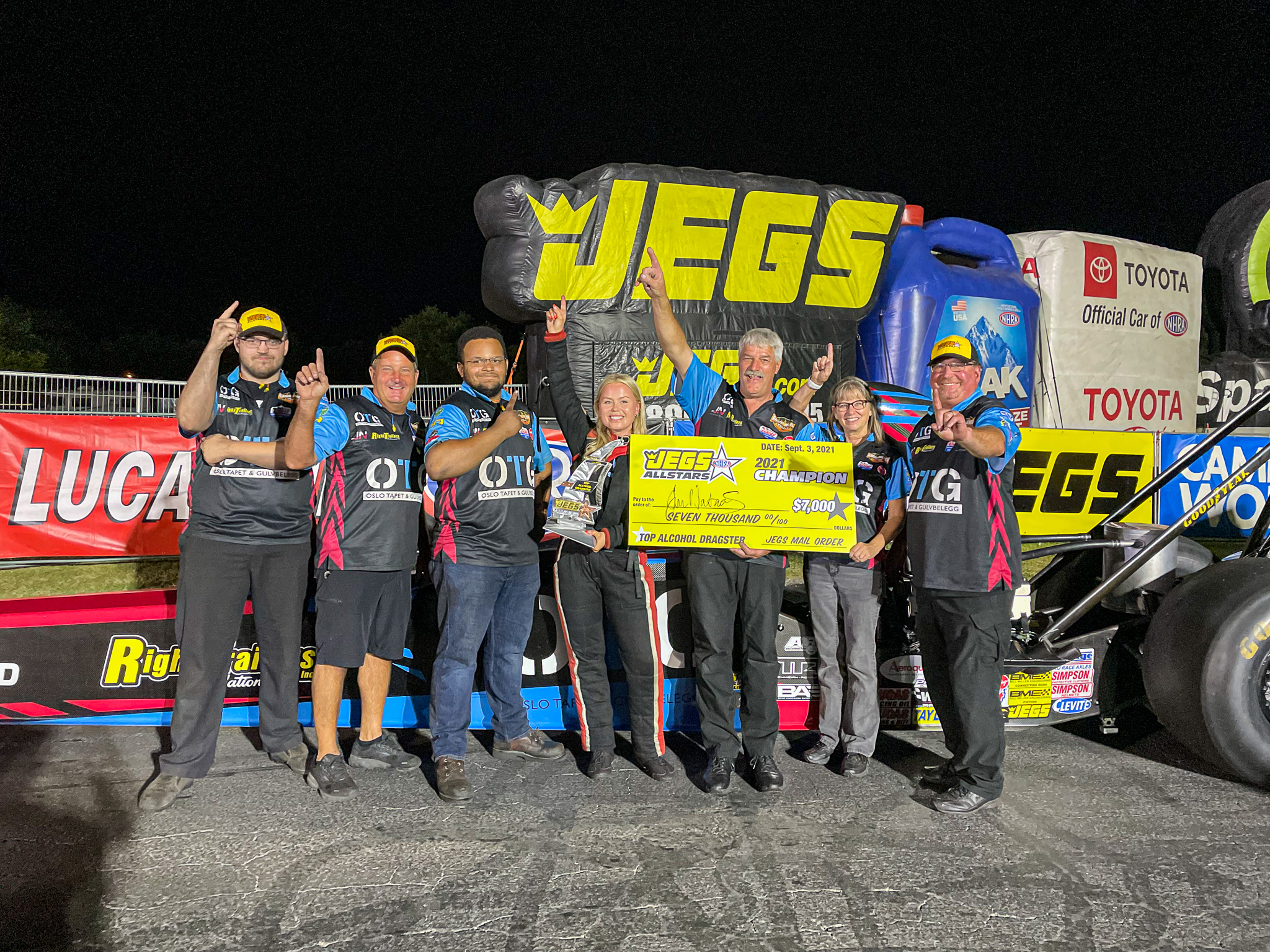 Randy Meyer Racing NHRA World Championship Top Alcohol Dragster Team