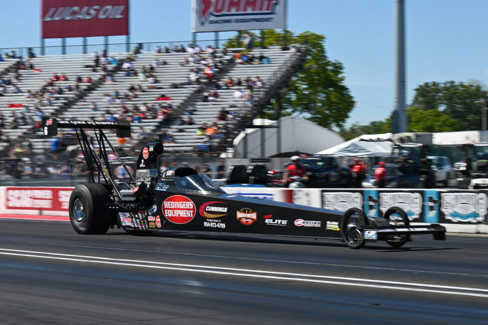 Matt Cummings Qualifies No. 1 in Hedinger’s Equipment Dragster as Randy ...