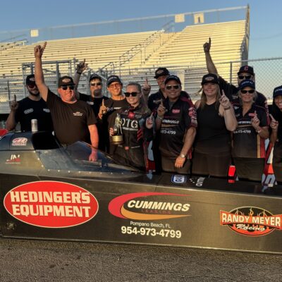 Julie Nataas Secures the Win at St. Louis NHRA Regional with Randy Meyer Racing