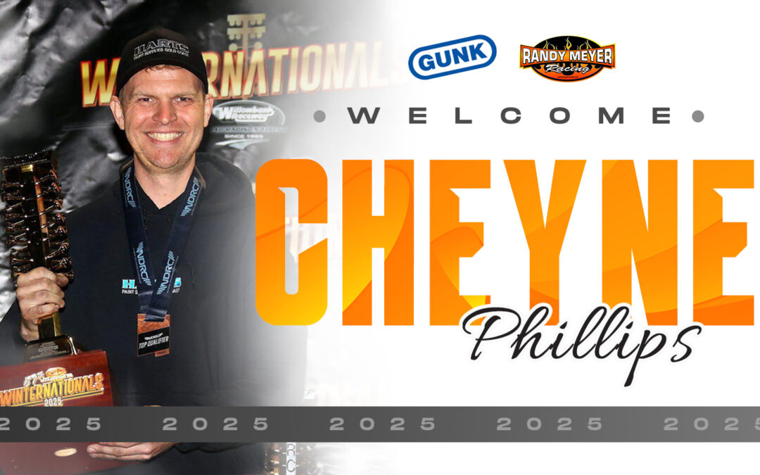 Randy Meyer Racing Welcomes Australian Record Holder Cheyne Phillips to Drive GUNK Dragster at NHRA Nevada Nationals