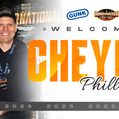 Randy Meyer Racing Welcomes Australian Record Holder Cheyne Phillips to Drive GUNK Dragster at NHRA Nevada Nationals