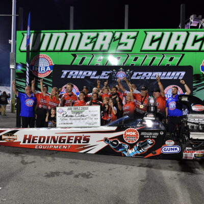 Rachel Meyer-Curl Claims First IHRA Triple Crown Win For Randy Meyer Racing