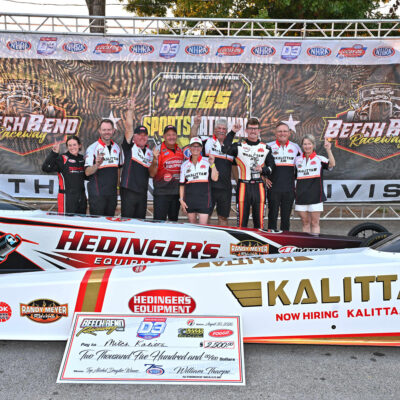 Mitch Kalitta Scores First Top Alcohol Dragster Win at JEGS SportsNationals with Randy Meyer Racing