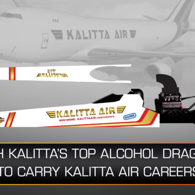 Mitch Kalitta’s Top Alcohol Dragster to Carry Kalitta Air Careers for NHRA Debut at Brainerd